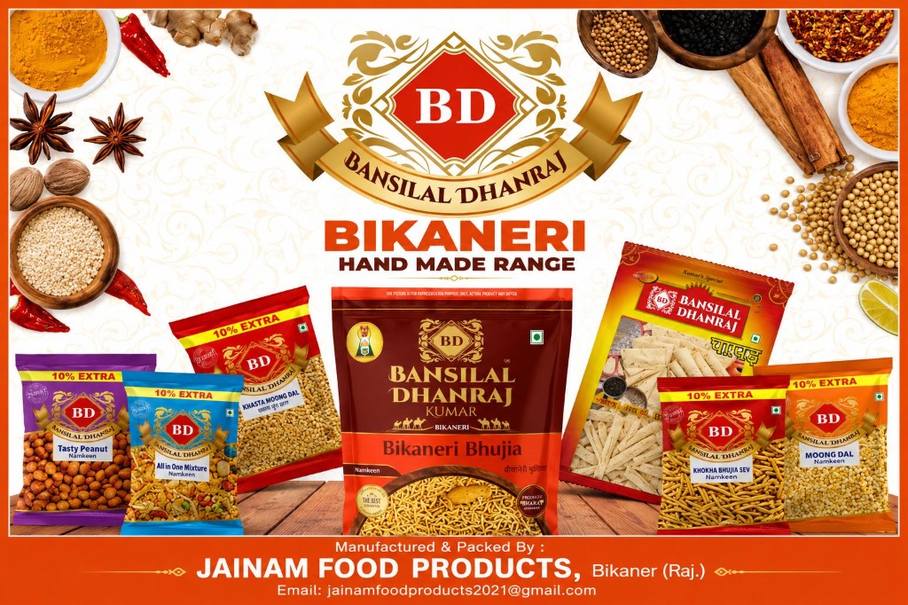 Bansilal Dhanraj Bikaneri Namkeen Poster