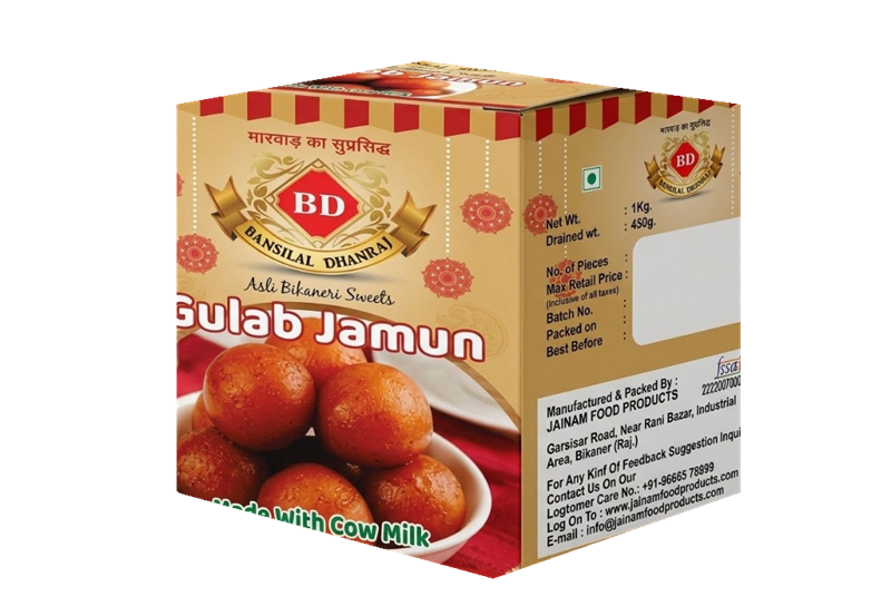 Bansilal Dhanraj Gulab Jamun Box