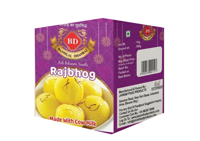 Bansilal Dhanraj Raj Bhog Box