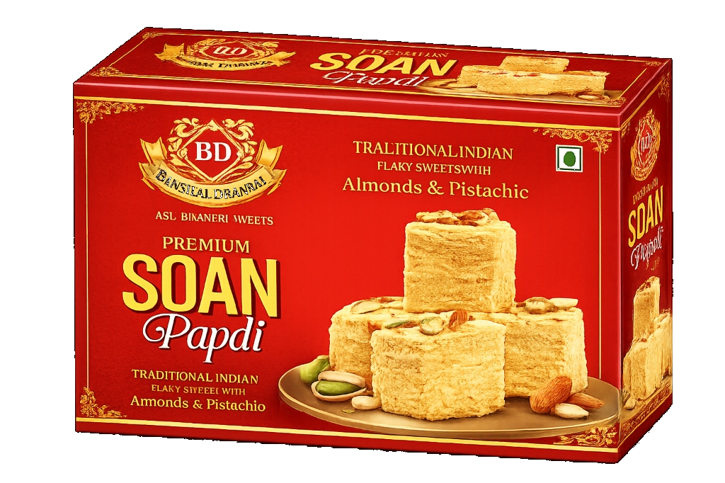 Bansilal Dhanraj Premium Soan Papdi Box